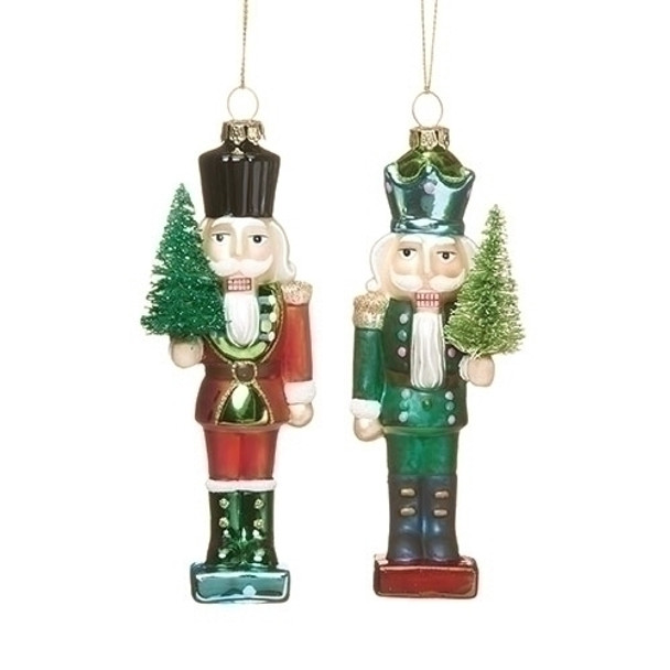 NUTCRACKER WITH TREE ORNAMENT - 136704