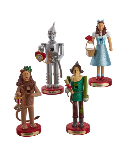 10" WIZARD OF OZ NUTCRACKERS - OZ6231LASST