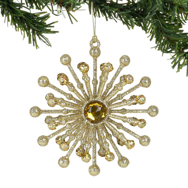 GOLD STARBURST ORNAMENT - 6004560