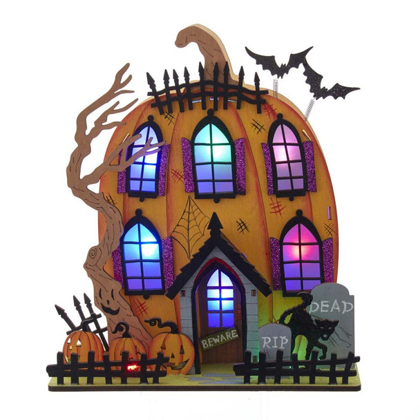 LED JACK O LANTERN HOUSE