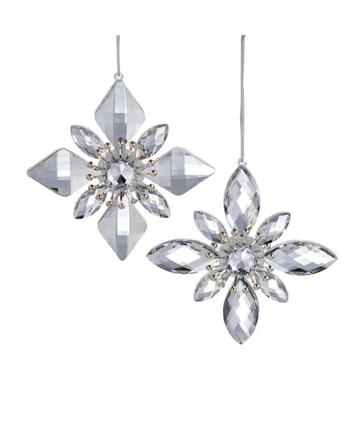 SILVER JEWEL SNOWFLAKE - D2772