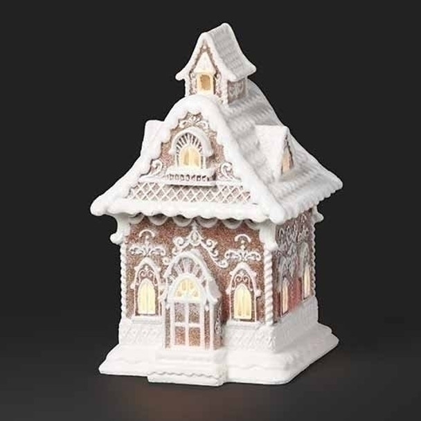 LED GINGERBREAD HOUSE ELEGANT DECOR - 135084