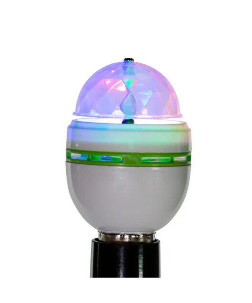 LED ROTATING DISCO LAMP 4" - D2521