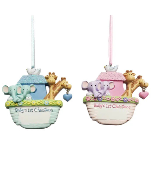 BABY'S FIRST CHRISTMAS ARK ORNAMENT - H5674