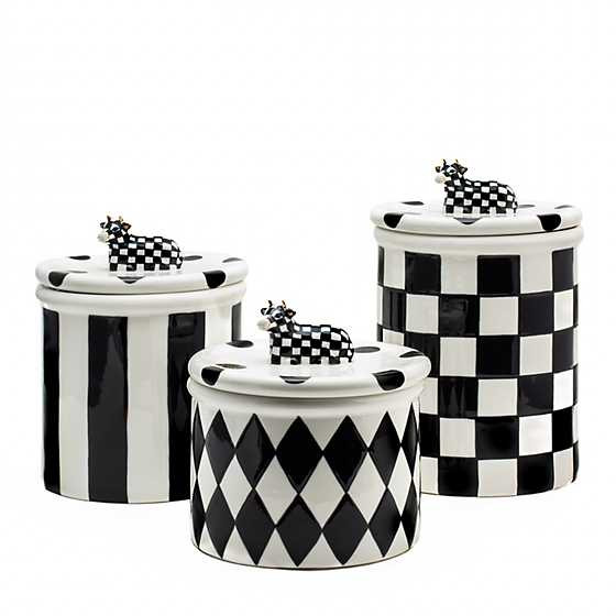 COW CEAMERY CANISTERS - SET OF 3 - 35511-0007