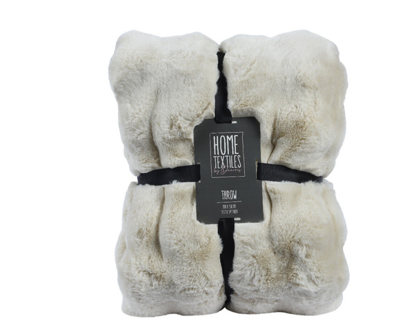 FAUX FUR BLANKET - 460797