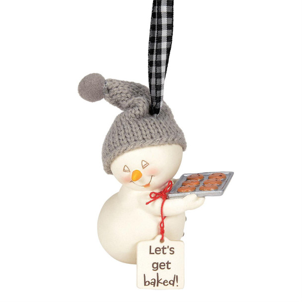 LET'S GET BAKED ORNAMENT - 6016044