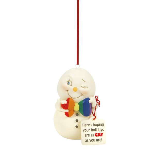 HOPE YOUR HOLIDAYS ARE GAY ORNAMENT - 6014224