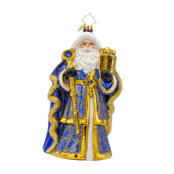 GOLDEN AMETHYST SANTA - 1022171