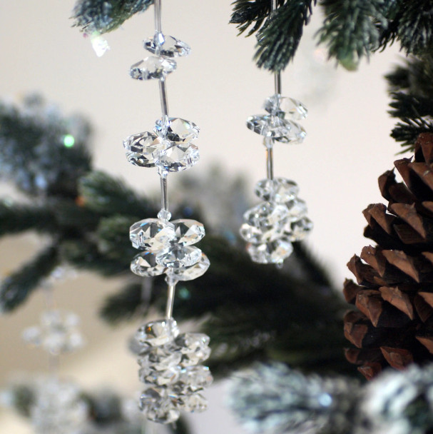 HANGING CRYSTAL - ICE DROP 11" - D33