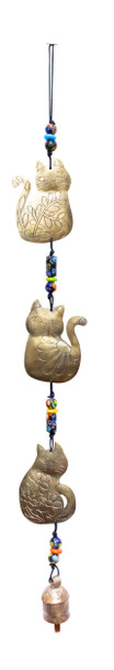 THE "MEOW" TRAIN BEADS AND BELL - MBH-999
