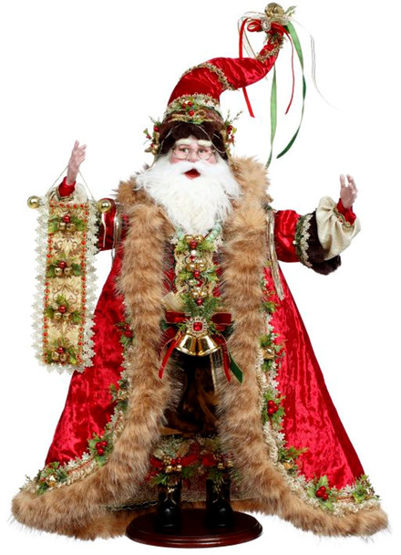 SLEIGHBELLS SANTA - 24 INCHES - 51-58670