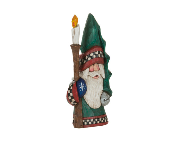 THE LAMPLIGHTER TALL HAT SANTA 9" - S1064