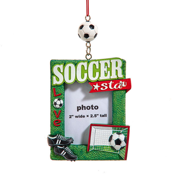 RESIN SOCCER PHOTO FRAME - J9227