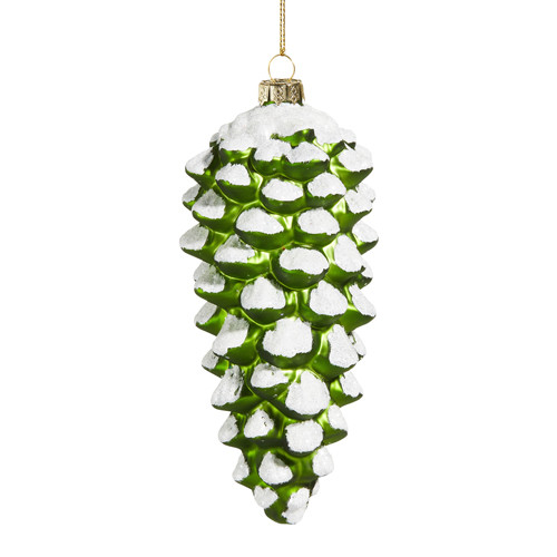 SNOWY GREEN PINECONE - MEDIUM - 4545714