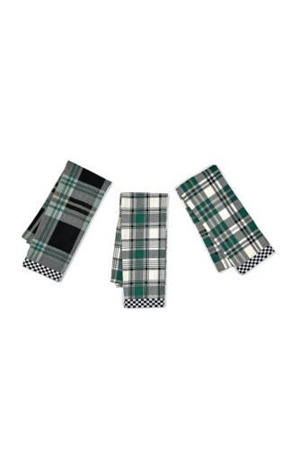 EVERGREEN WOVEN DISH TOWELS - SET OF 3 - 70114-1267