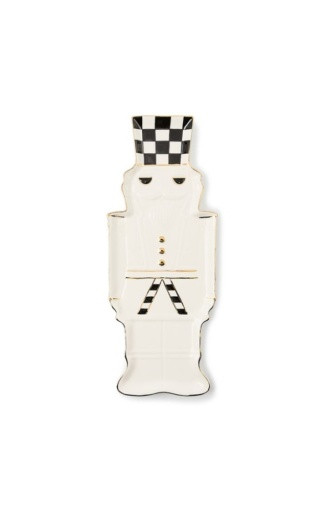 COURTLY NOEL NUTCRACKER COOKIE PLATE - 35509-1284