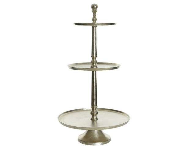 32" CAKE STAND - ALUMINUM - 391263
