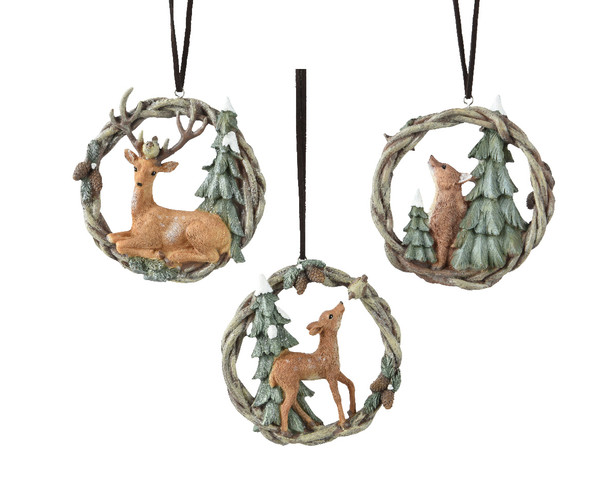 ANIMAL IN WREATH - 531333