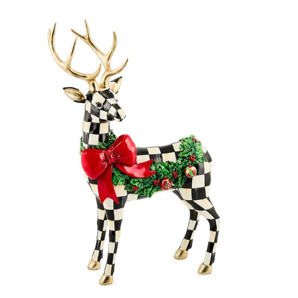 HOLLY CHECK STANDING DEER - 35509-1426