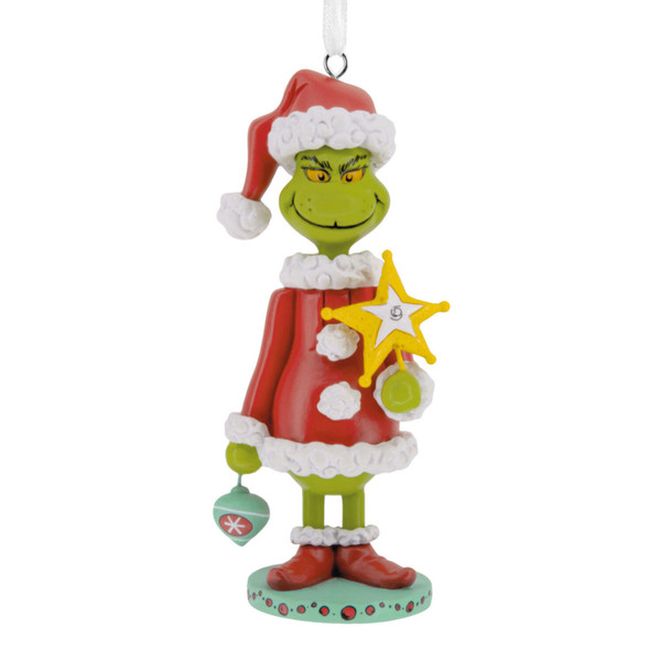 DR.SEUSS'S HOW THE GRINCH STOLE CHRISTMAS NUTCRACKER ORNAMENT - 3HCM4689