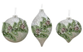 ICED PINECONE 4" - 78-21028