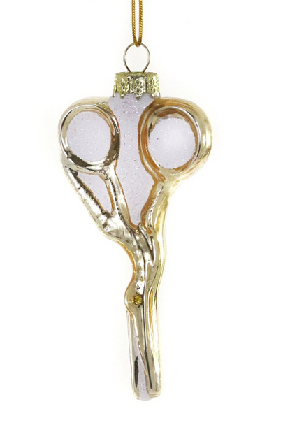 CRANE SEWING SCISSORS ORNAMENT - GL-1248