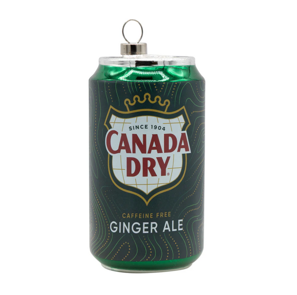 CANADA DRY GINGER ALE SODA CAN ORNAMENT - 94632