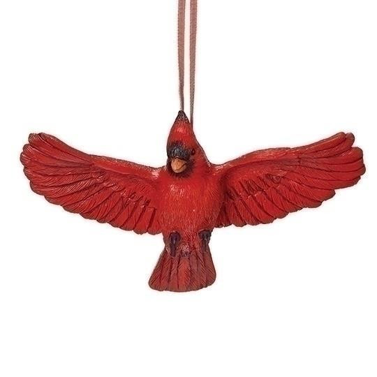 FLYING CARDINAL ORNAMENT - 139150