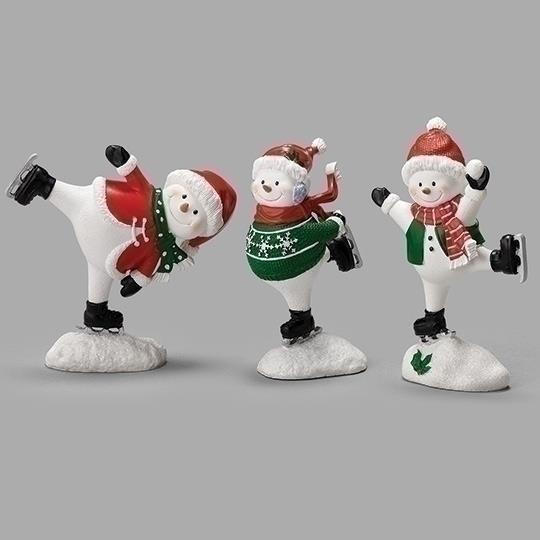 SNOWMEN SKATING FIGURE - 139421