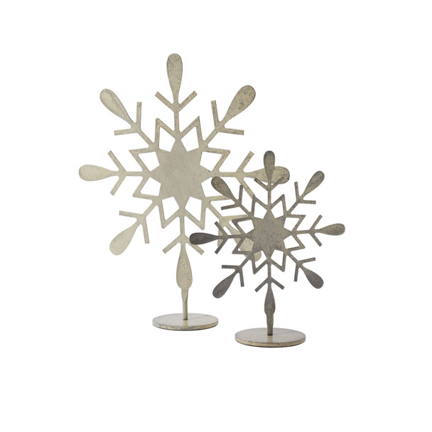 MOONLIT SNOWFLAKE STAND - SMALL - 72245.01