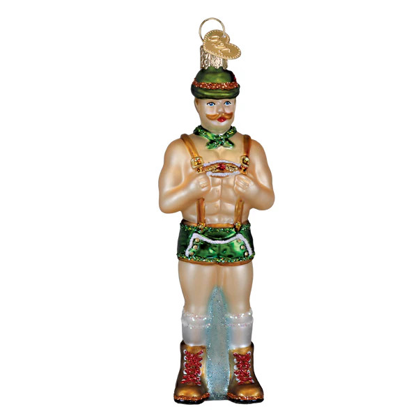 DASHER, HOLLY JOLLY HUNK ORN - 24242
