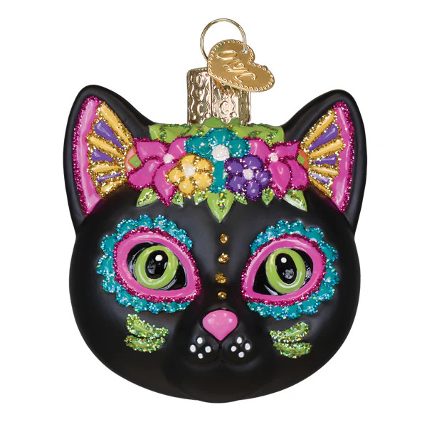 DIA DE LOS MUERTOS CAT ORN - 26099