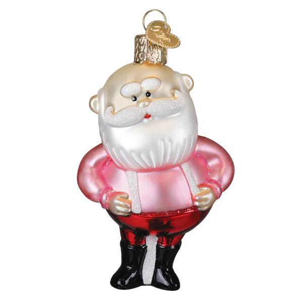 SANTA IN SUSPENDERS - 44213
