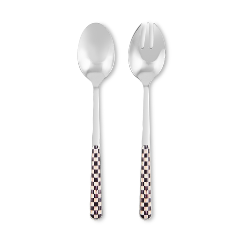 COURTLY CHECK BISTRO SALAD SERVING SET OF 2 - 37571-40