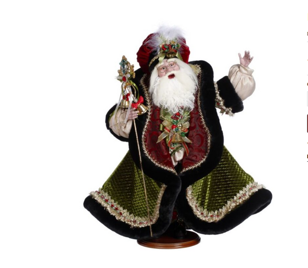 BELL RINGER SANTA - 51-44932 - GOLDSTARMR