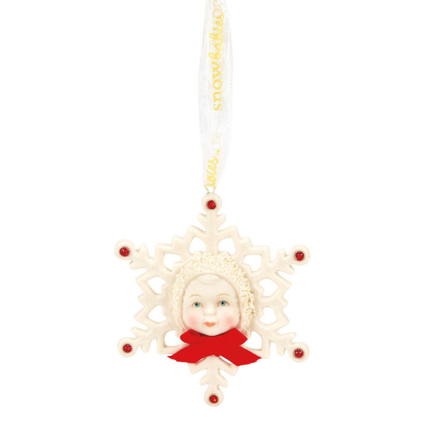 SNOWFLAKE KISSES ORNAMENT - 6018112
