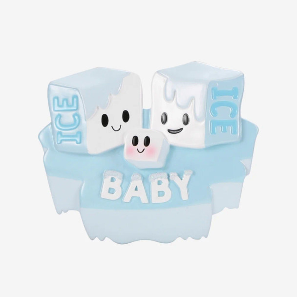 "ICE ICE BABY" WE'RE EXPECTING ORNAMENT - OR2691