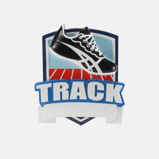 TRACK SHIELD ORNAMENT - OR2834