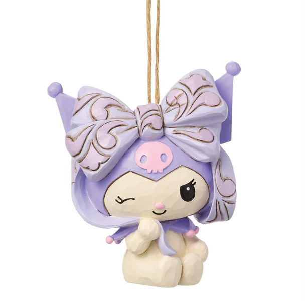 KUROMI BOW ORNAMENT - JIM SHORE - 6018652