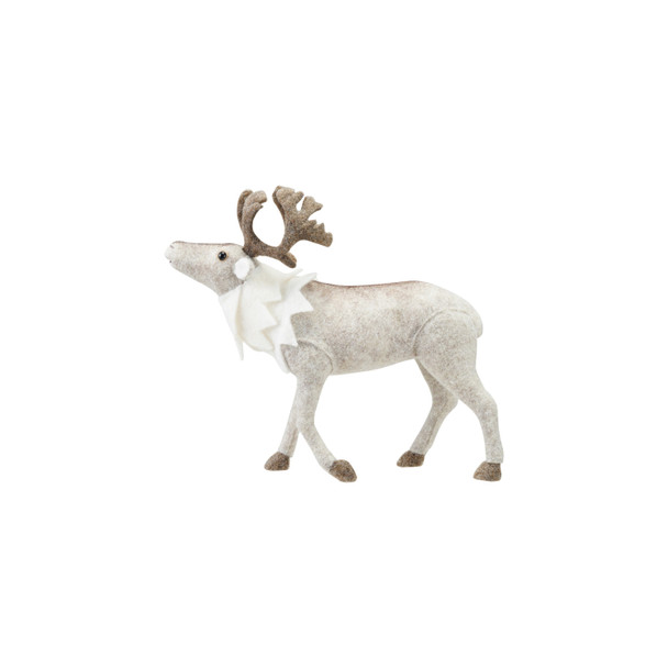 FAUX FUR STANDING CARIBOU - SMALL - XT1530