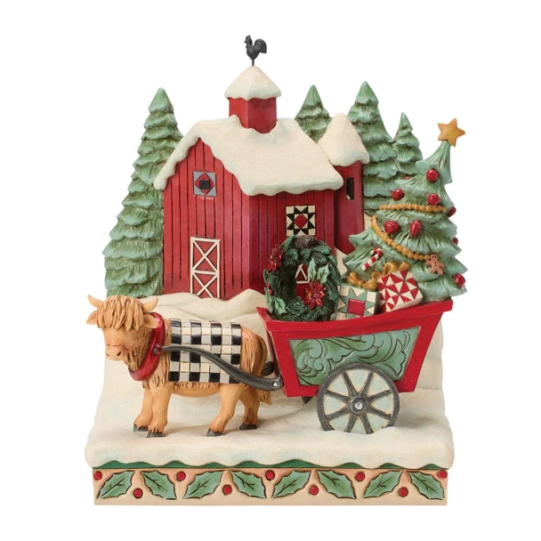 FULL OF CHRISTMAS SPIRIT - JIM SHORE - 6019275