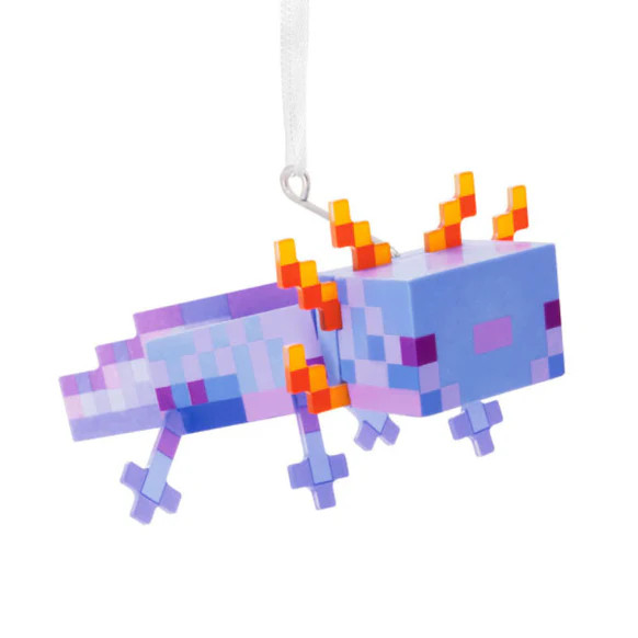 MINECRAFT BLUE AXOLOTL ORNAMENT - 3HCM4547