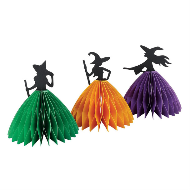 HONEYCOMB HALLOWEEN WITCH - 6019750