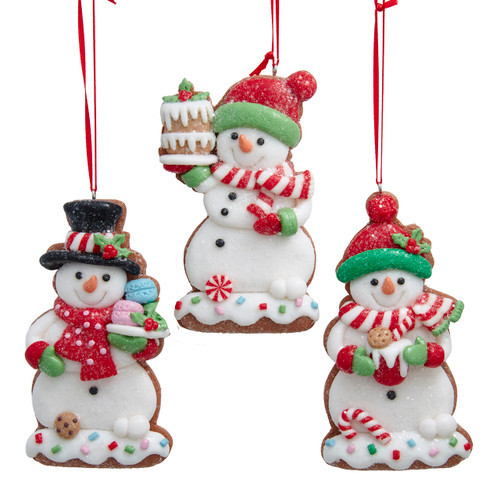 GINGERBREAD SNOWMAN - D5014