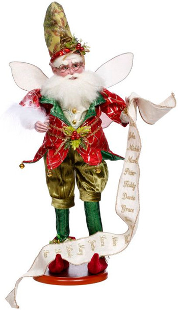 CHRISTMAS GATHERING FAIRY ON BASE - COLLECTOR'S EDITION - 51-64446-CE