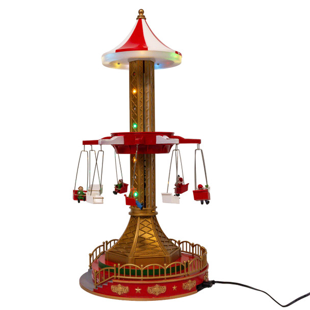 LED MUSICAL MOVING DROP TOWER WITH 5 FIGURES - JEL1339