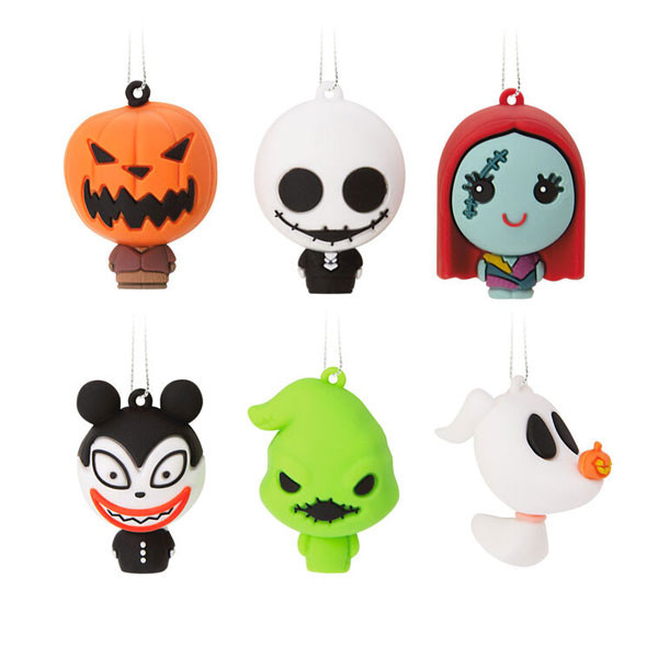 TIM BURTON'S THE NIGHTMARE BEFORE CHRISTMAS MINI ORNAMENT SET - 3HCM5446 - 6249739