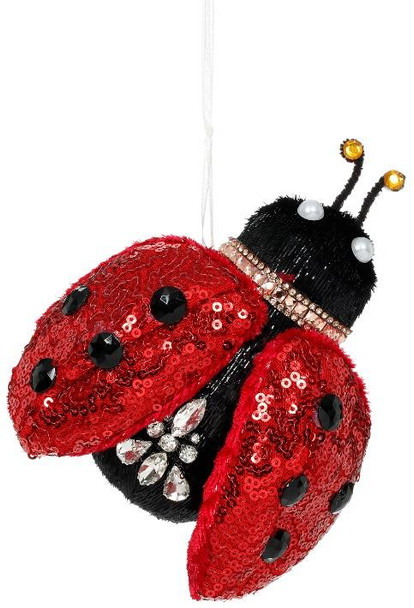 SEQUIN LADYBUG - 5 INCHES - 36-61546
