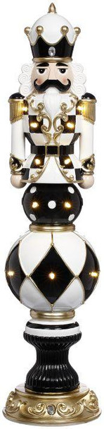 LIGHTED ROYAL NUTCRACKER - 24 INCHES - 64-62654